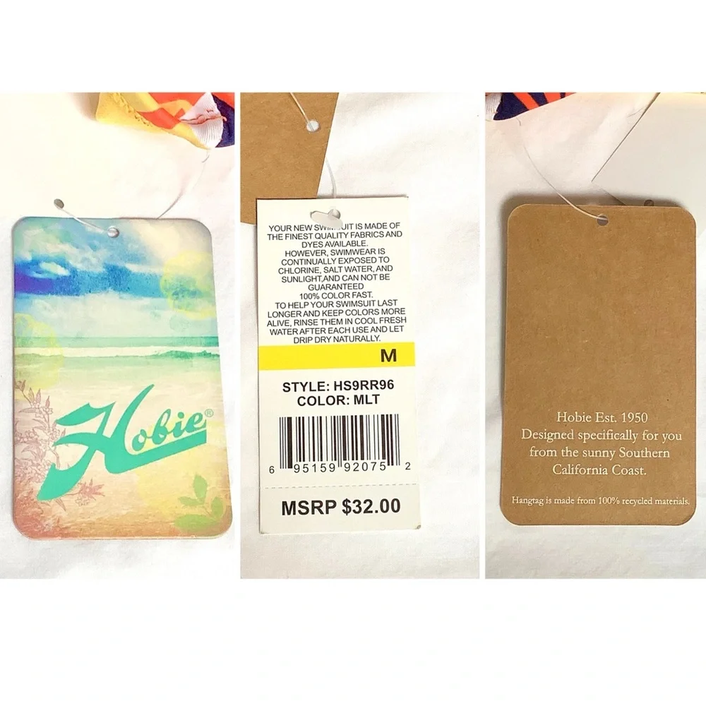 NWT Hobie Bloomy Daze Bikini - Picture 9 of 11